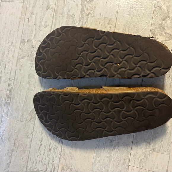 Birkenstock Brown Leather Footbed - Picture 7 of 8